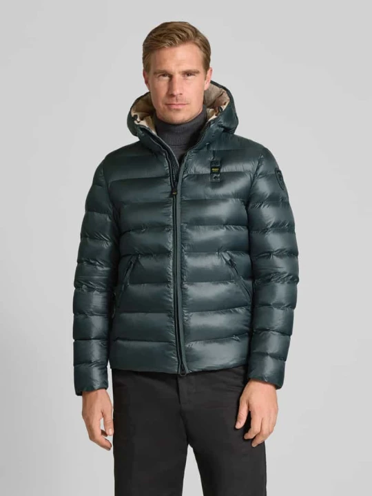 Zdjęcie produktu Kurtka w stylu puffer z zamkiem błyskawicznym dwustronnym Model 'ADAMS' Blauer Usa Grafitowy