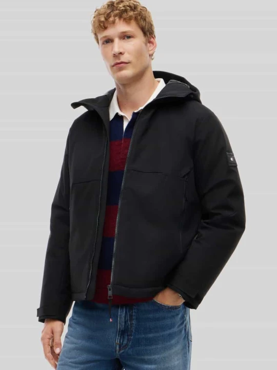 Zdjęcie produktu Kurtka w stylu puffer z zamkiem błyskawicznym dwustronnym Tommy Hilfiger Czarny