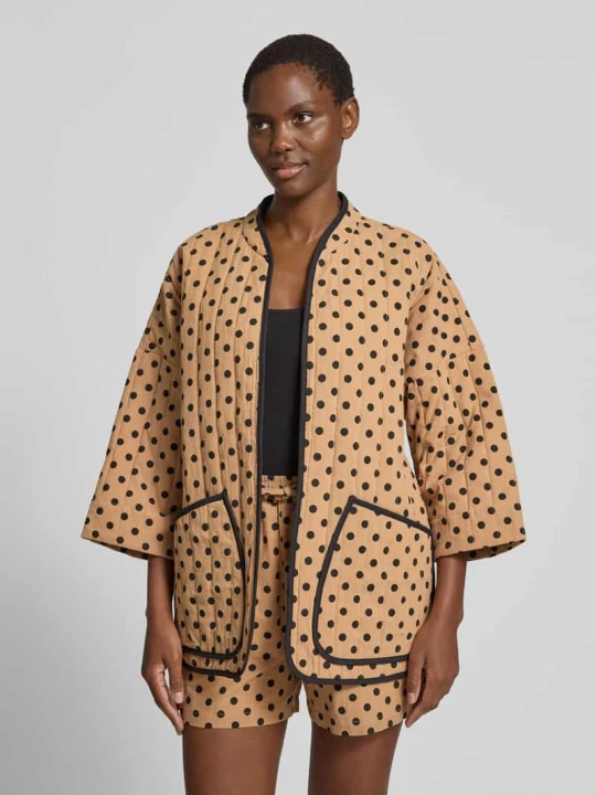 Zdjęcie produktu Kurtka we wzór na całej powierzchni model 'Lulu' Lollys Laundry Camel