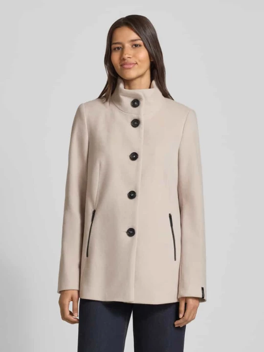 Zdjęcie produktu Kurtka wełniana z domieszką kaszmiru model ‘JANNA’ Milo Coats Beżowy