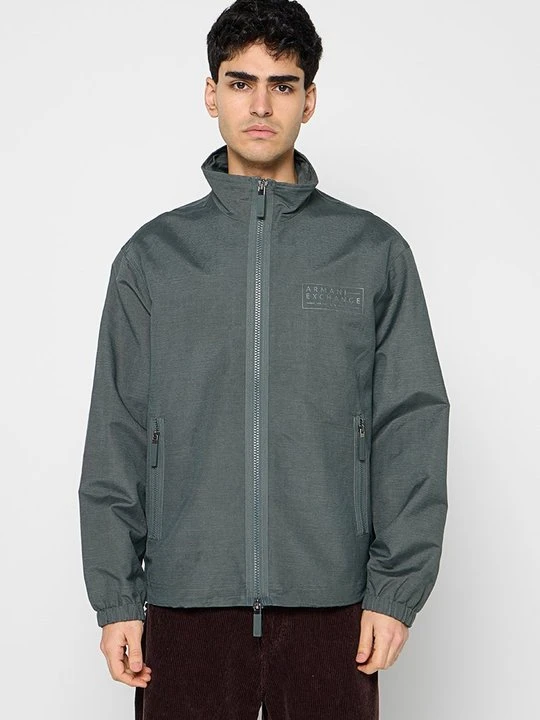 Zdjęcie produktu Kurtka wiosenna Armani Exchange zieleń butelkowa