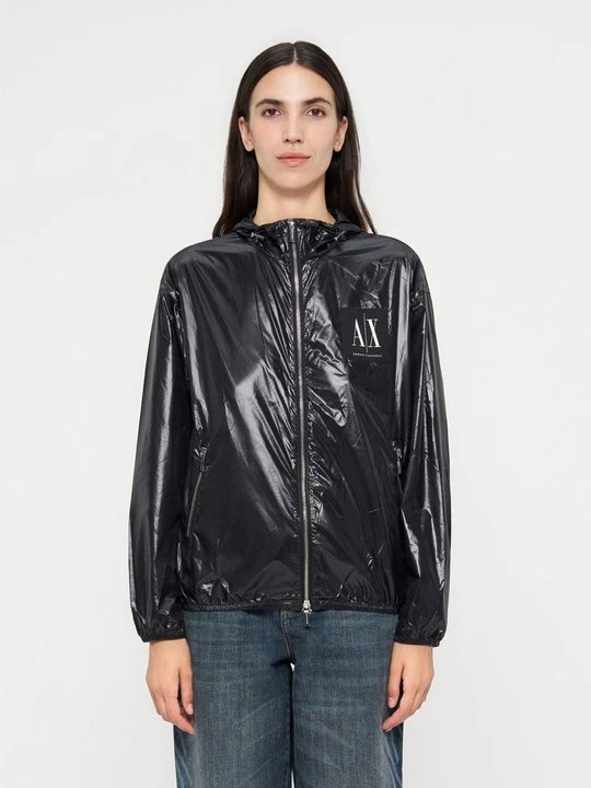 Zdjęcie produktu Kurtka wiosenna Armani Exchange czarny melanż