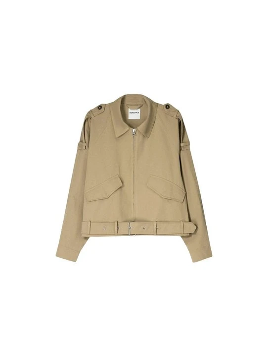 Zdjęcie produktu Kurtka wiosenna Bershka taupe