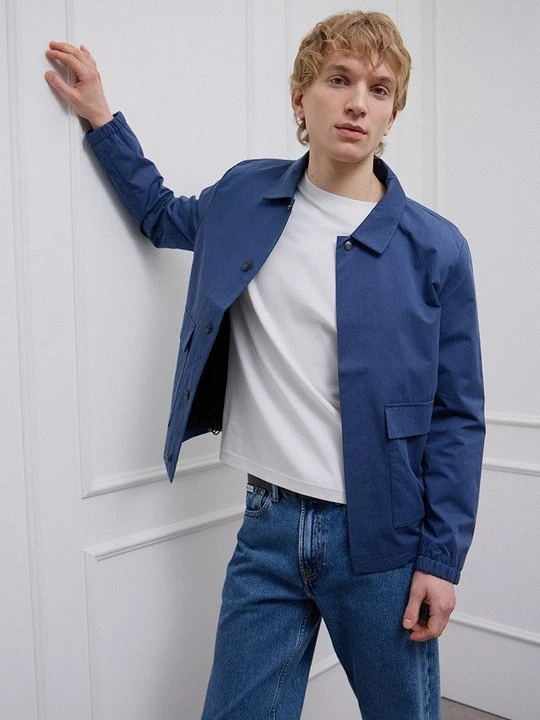 Zdjęcie produktu Kurtka wiosenna Calvin Klein niebieski