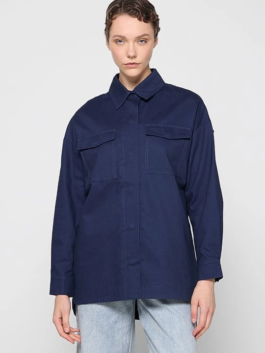 Zdjęcie produktu Kurtka wiosenna Dreimaster granatowy