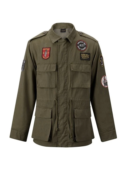 Zdjęcie produktu Kurtka wiosenna Ed Hardy khaki