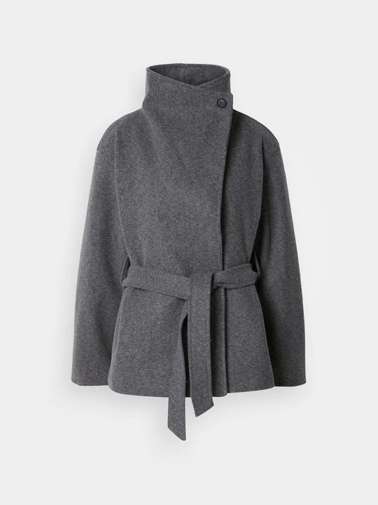 Zdjęcie produktu Kurtka wiosenna Gina Tricot ciemnoszary melanż