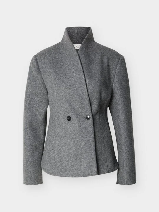 Zdjęcie produktu Kurtka wiosenna Gina Tricot szary melanż