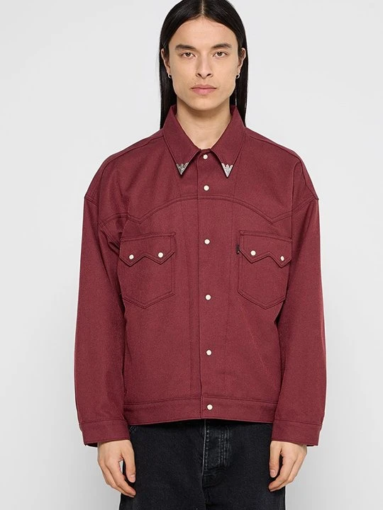 Zdjęcie produktu Kurtka wiosenna Levi's ciemnoczerwony