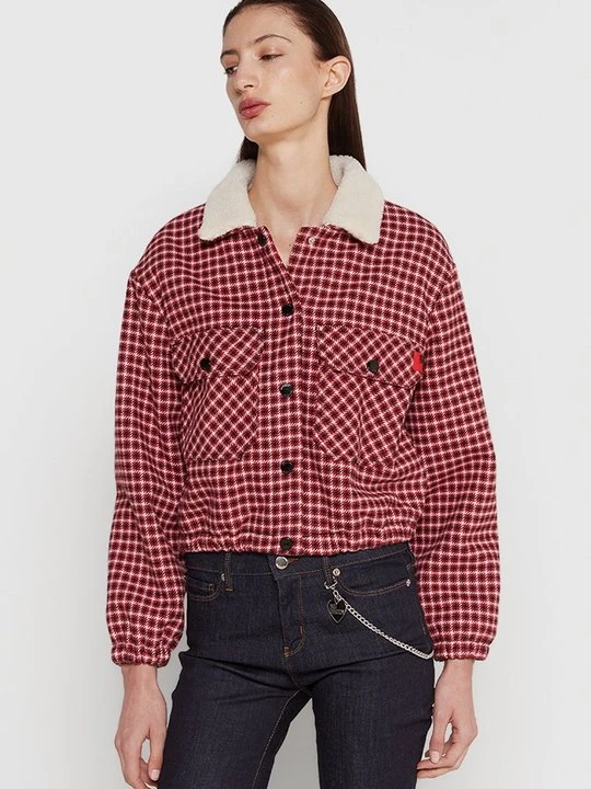 Zdjęcie produktu Kurtka wiosenna LOVE MOSCHINO czerwony