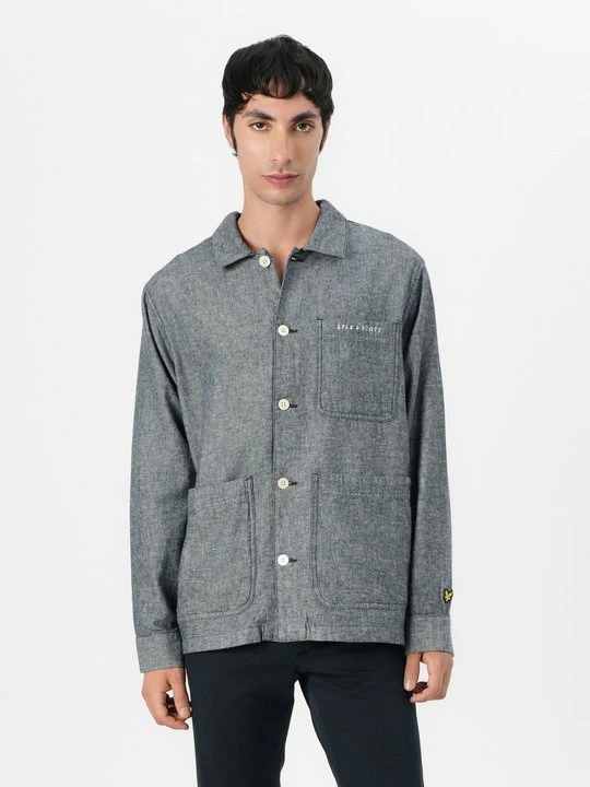 Zdjęcie produktu Kurtka wiosenna Lyle & Scott granatowy