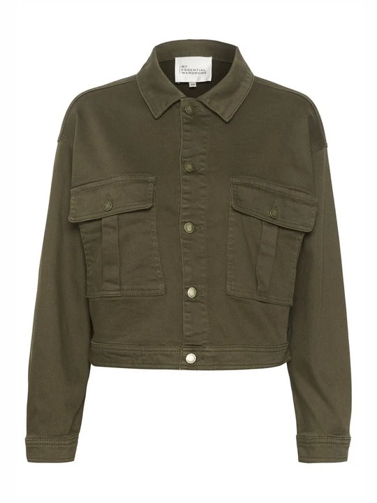 Zdjęcie produktu Kurtka wiosenna My Essential Wardrobe oliwkowy