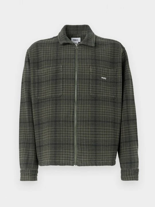 Zdjęcie produktu Kurtka wiosenna Obey Clothing ciemnozielony