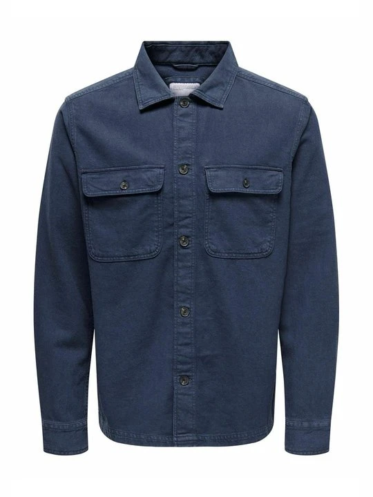 Zdjęcie produktu Kurtka wiosenna Only & Sons niebieski denim