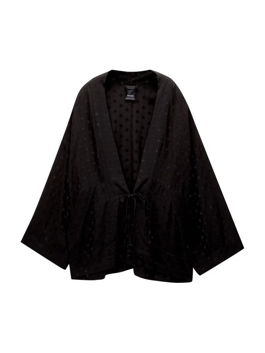 Zdjęcie produktu Kurtka wiosenna PULL&BEAR czarny