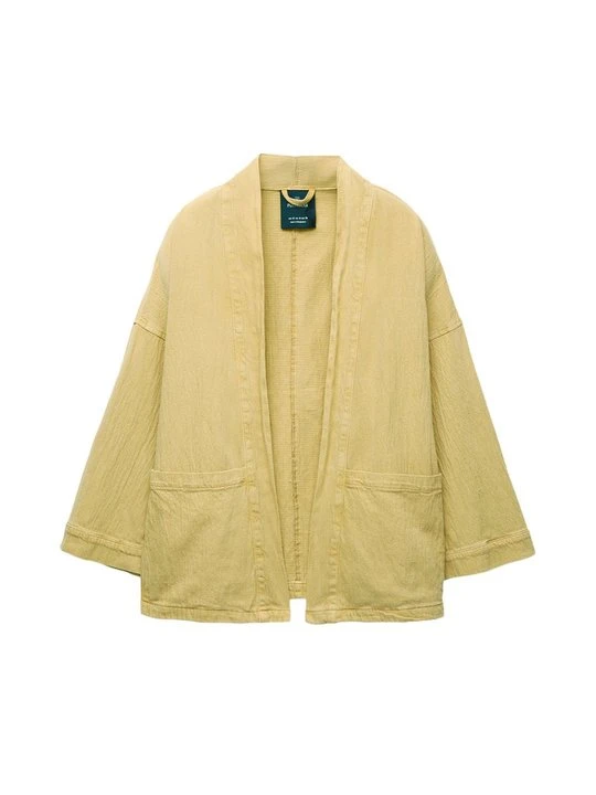 Zdjęcie produktu Kurtka wiosenna PULL&BEAR żółty