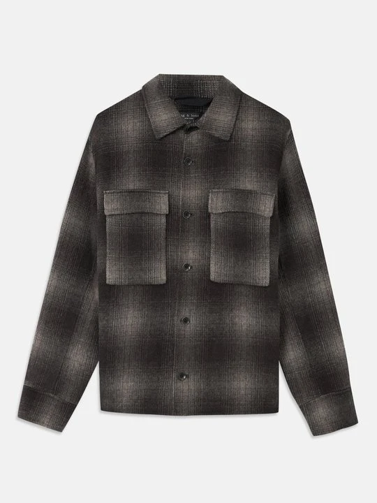 Zdjęcie produktu Kurtka wiosenna rag & bone ciemnobrązowy