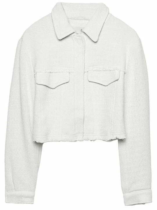 Zdjęcie produktu Kurtka wiosenna Stradivarius mleczny