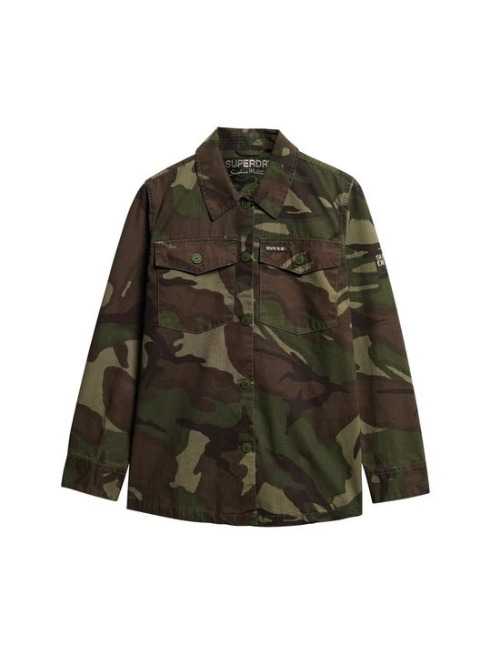 Zdjęcie produktu Kurtka wiosenna Superdry oliwkowy melanż