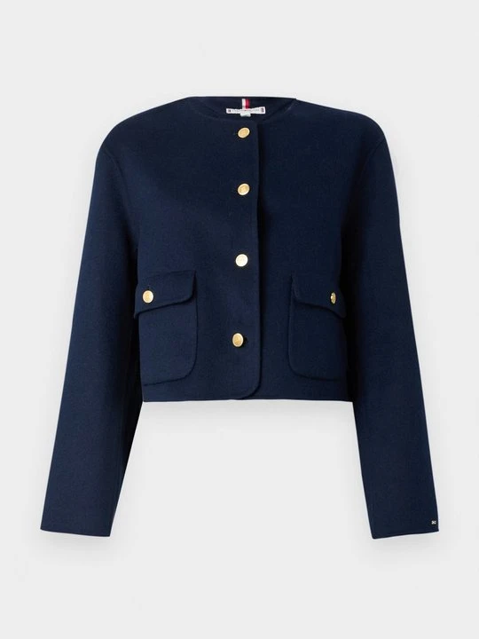 Zdjęcie produktu Kurtka wiosenna Tommy Hilfiger granatowy