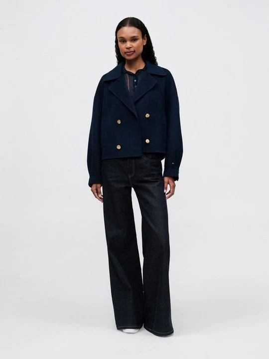 Zdjęcie produktu Kurtka wiosenna Tommy Hilfiger granatowy