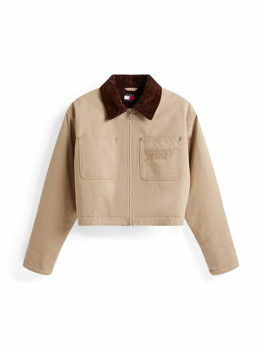 Zdjęcie produktu Kurtka wiosenna Tommy Jeans beżowy