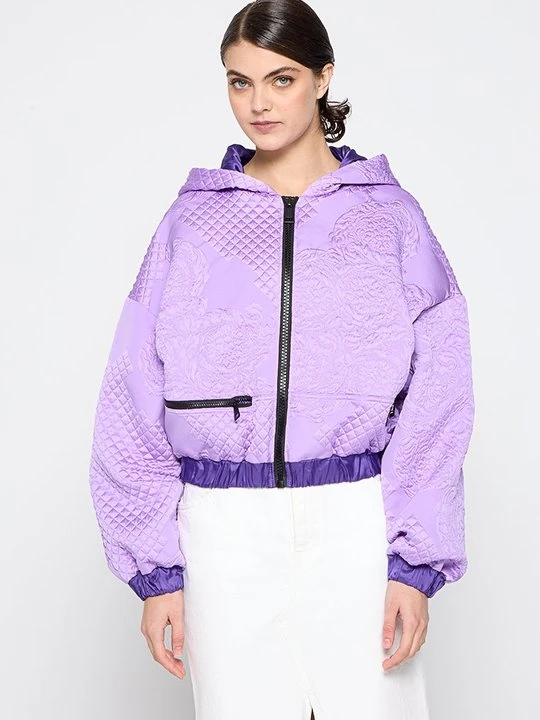 Zdjęcie produktu Kurtka wiosenna Versace Jeans Couture fioletowy