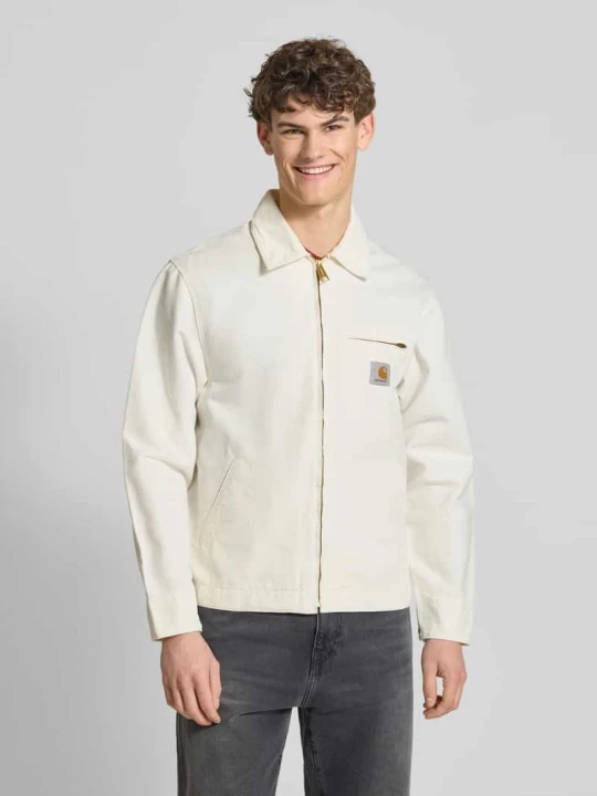 Zdjęcie produktu Kurtka z Detal z logo Model 'Detroit' Carhartt WIP Złamany biały