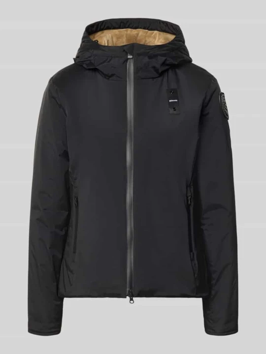 Zdjęcie produktu kurtka z detalem z logo krój regular fit model 'ERIE' Blauer Usa Czarny