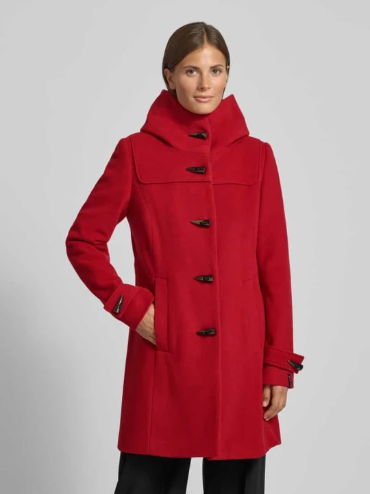 Zdjęcie produktu Kurtka z domieszką kaszmiru Model „STEFFI” Milo Coats Czerwony