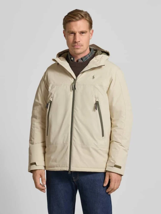 Zdjęcie produktu Kurtka z dwustronnym zamkiem błyskawicznym i patkami na rękawach Polo Ralph Lauren Piaskowy