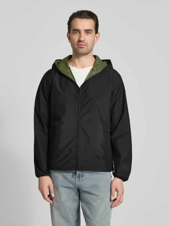 Zdjęcie produktu Kurtka z dwukierunkowym zamkiem model 'Zayn' Save The Duck Czarny