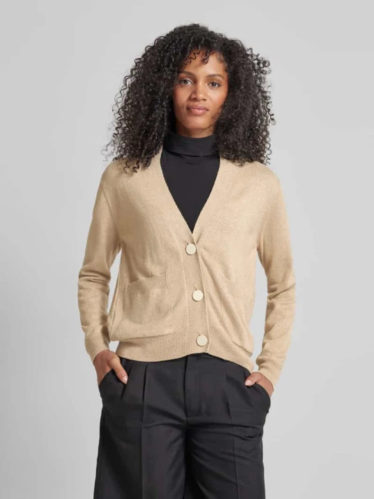 Zdjęcie produktu Kurtka z dzianiny z detalem z logo Armani Exchange Złoty
