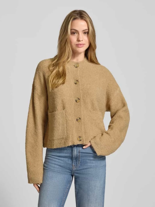 Zdjęcie produktu Kurtka z dzianiny z nakładanymi, wpuszczanymi kieszeniami Jake*s Camel
