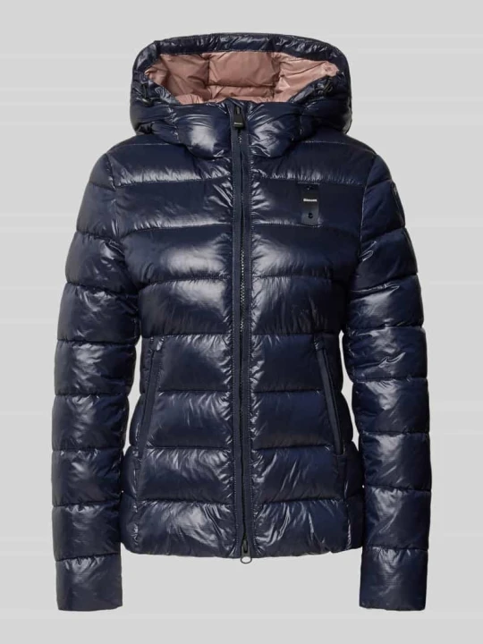 Zdjęcie produktu Kurtka z efektem pikowania model 'CAROLL' Blauer Usa Granatowy