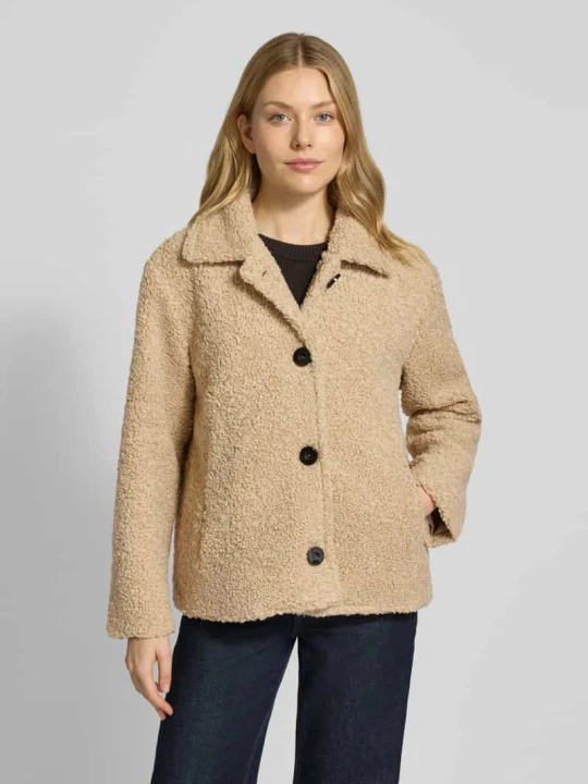 Zdjęcie produktu Kurtka z futerka relaxed fit MORE & MORE Piaskowy