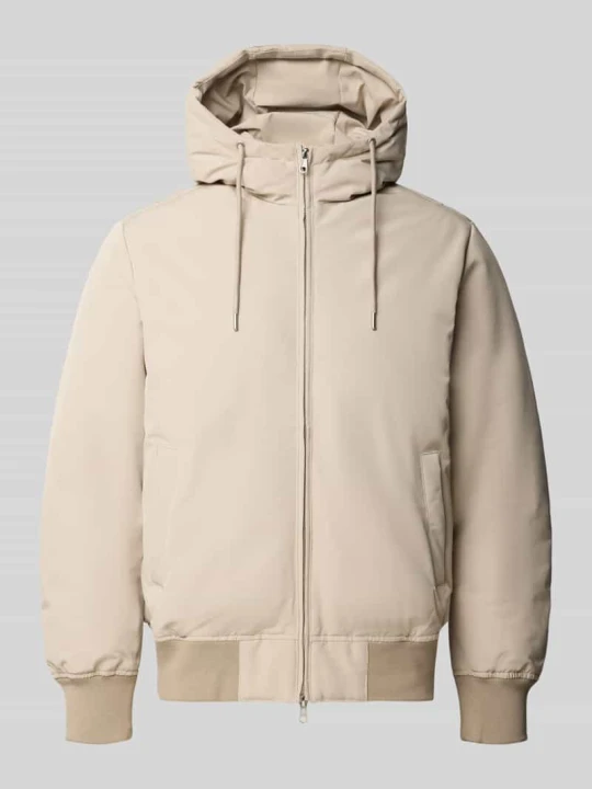 Zdjęcie produktu Kurtka z kapturem i wpuszczane kieszenie model 'TRACE' Jack&Jones Beżowy