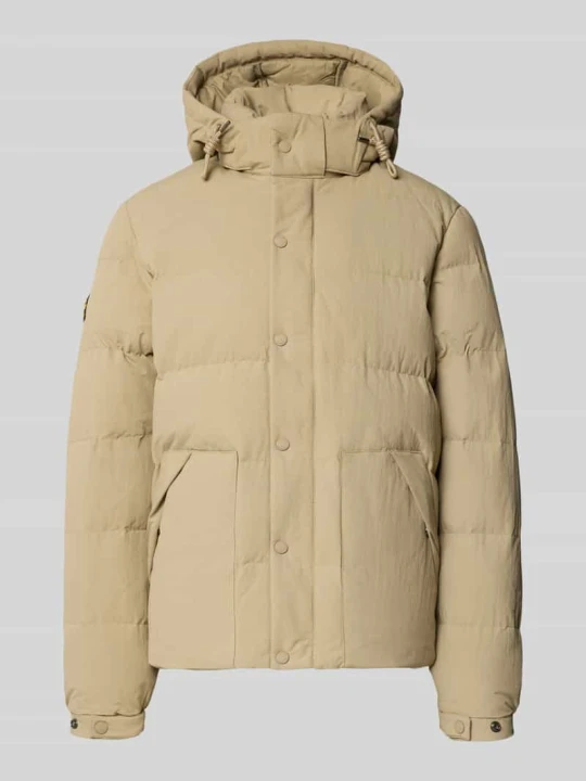 Zdjęcie produktu Kurtka z kapturem model 'CLASSIC EVEREST' Superdry Beżowy