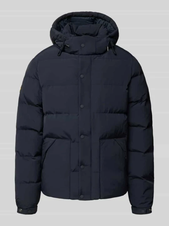 Zdjęcie produktu Kurtka z kapturem model 'CLASSIC EVEREST' Superdry Granatowy