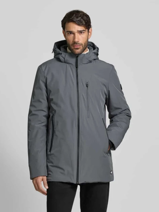 Zdjęcie produktu Parka o kroju regular fit z kapturem, model „HARWICK” Cars Grafitowy