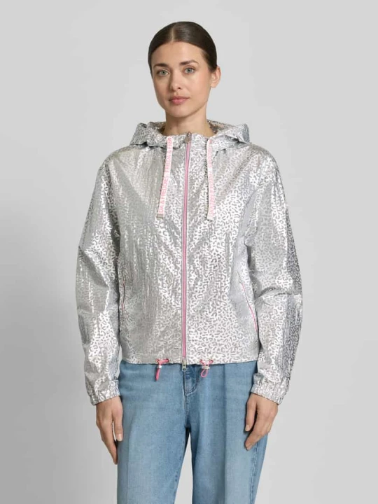 Zdjęcie produktu Kurtka z kapturem model 'MAY' Frieda & Freddies Srebrny