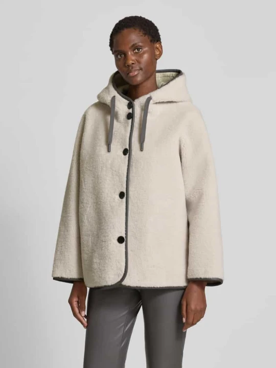 Zdjęcie produktu Kurtka typu teddy z kapturem Model „SEOUL” Oakwood Beżowy