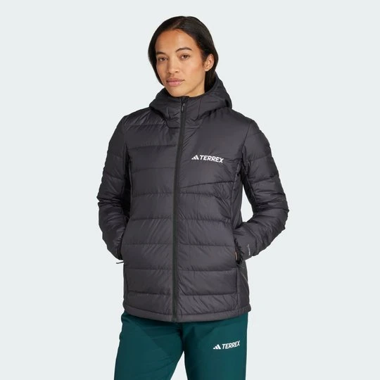 Zdjęcie produktu Kurtka z kapturem Terrex Multi Light Down CLIMAWARM Adidas czarny