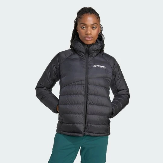 Zdjęcie produktu Kurtka z kapturem Terrex Xperior CLIMAWARM+ Down Adidas czarny