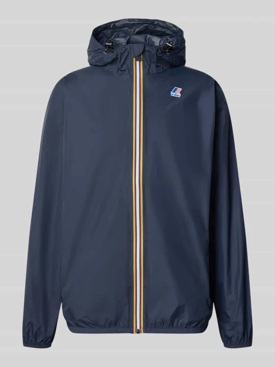 Zdjęcie produktu Kurtka z kapturem w kroju regular fit model 'Le Vrai' K-way Granatowy