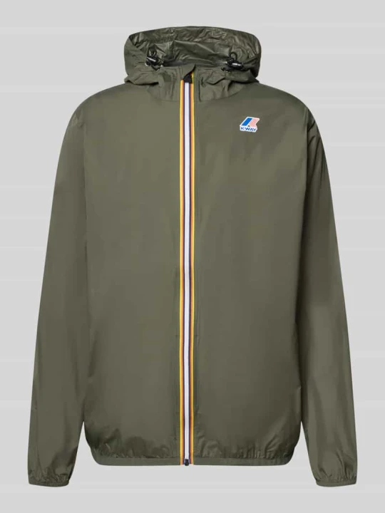 Zdjęcie produktu Kurtka z kapturem w kroju regular fit model 'Le Vrai' K-way Oliwkowy