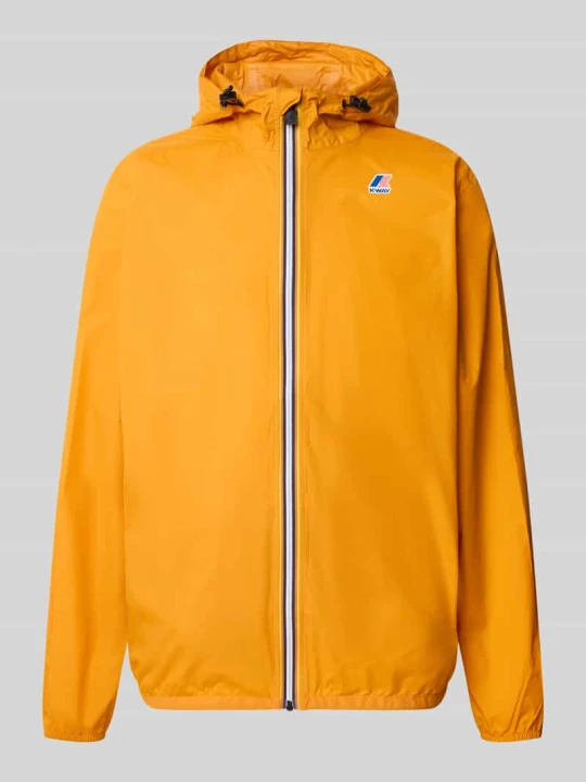 Zdjęcie produktu Kurtka z kapturem w kroju regular fit model 'Le Vrai' K-way Żółty