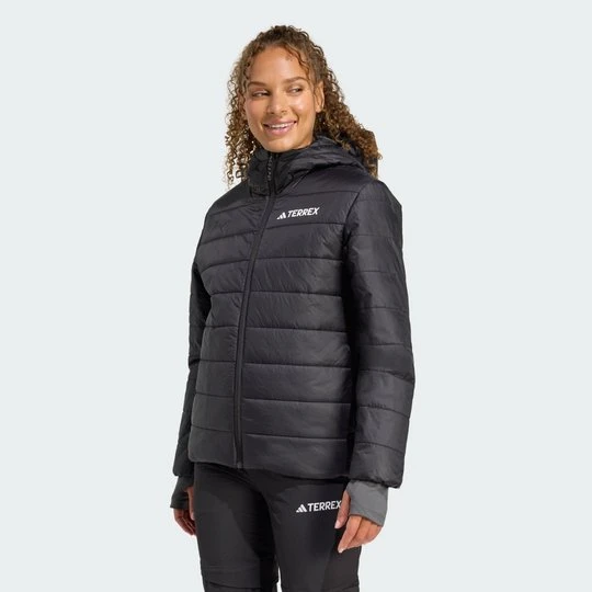 Zdjęcie produktu Kurtka z kapturem z ociepleniem Terrex Multi Essentials CLIMAWARM Adidas czarny