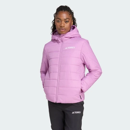 Zdjęcie produktu Kurtka z kapturem z ociepleniem Terrex Multi Essentials CLIMAWARM Adidas Preloved Purple