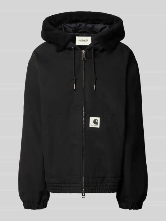 Zdjęcie produktu Kurtka z kieszenią kangurka model 'Corey' Carhartt WIP Czarny